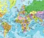 Tipos de Mapas Geográficos - físico, político, temático