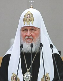 Foto de Cirilo I, patriarca da Igreja Ortodoxa Russa