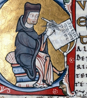 Imagem medieval do filósofo Pedro Lombardo