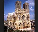Catedral de Reims na França: exemplo de arquitetura gótica