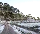 Neve: comum nas áreas montanhosas de SC e RS durante o inverno