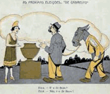 Denúncia ao voto de cabresto (charge de Storni, revista Careta Rio de Janeiro, 1927)