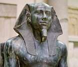 Egito Antigo: poder político nas mãos dos faraós (imagem: faraó Kéfren)
