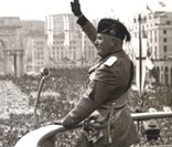 Benito Mussolini: líder fascista italiano