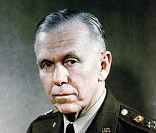 O secretário de estado dos Estados Unidos, George Marshall: idealizado do Plano Marshall