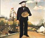 Henri Rousseau (autorretrato): um dos principais nomes da Arte Naif.