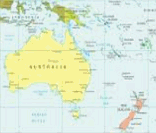Mapa da Oceania