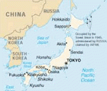 Mar do Japão / Mar do Leste (centro): localização estratégica na Ásia