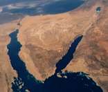 Península do Sinai: desertos e montanhas