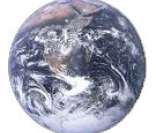 Imagem aérea (espacial) do Planeta Terra