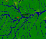 Rio Amazonas: presença de vários afluentes