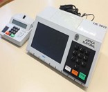 Urna Eletrônica utilizada nas eleições brasileiras