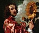 Autorretrato com girassol (Antoon van Dyck)
