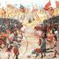 Cena de uma guerra medieval