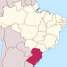 Localização da região Sul no mapa do Brasil