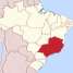 Localização da região Sudeste no território brasileiro