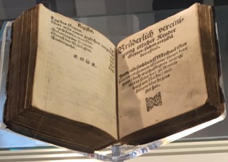 Foto da Confiss&atilde;o de Schleitheim