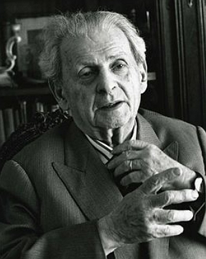 Foto do fil&oacute;sofo Emmanuel Levinas
