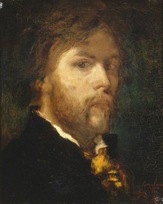 Autorretrato de Gustave Moreau