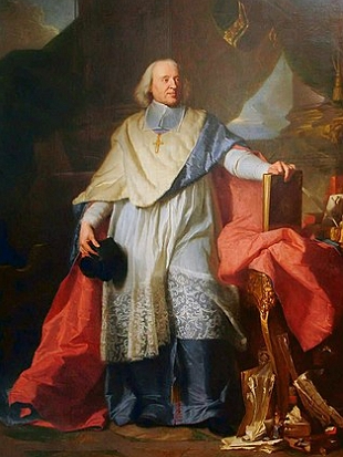 Retrato pintado de Jacques Bossuet