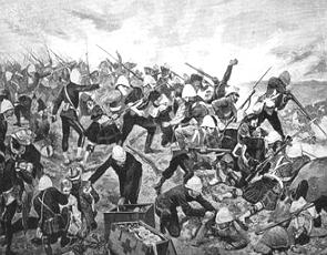 Imagem retratando a Primeira Guerra dos Bôeres