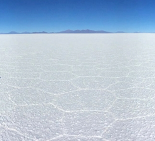 Foto do deserto de sal Salar de Uyuni