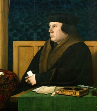 Retrato pintado de Thomas Cromwell