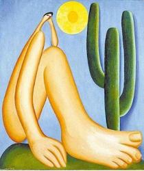 Abaporu, pintura de Tarsila do Amaral, 1929.