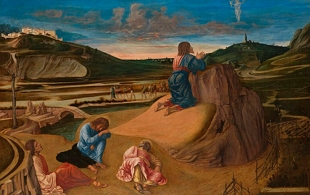 Pintura Agonia no Horto