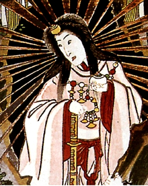 Pintura de Amaterasu