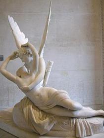 Escultura Amor e Psiqu&ecirc; do escultor Ant&ocirc;nio Canova
