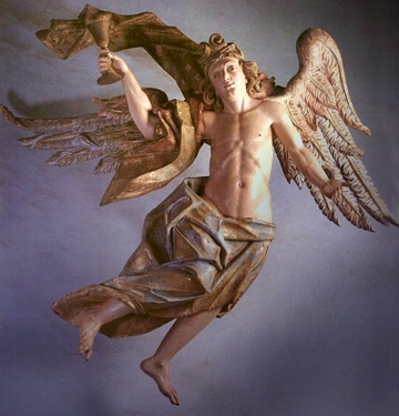 Anjo com C&aacute;lice, obra barroca de Aleijadinho