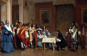 Aristocracia francesa na corte de Lu&iacute;s XIV