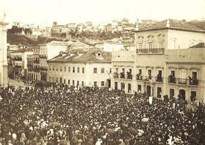 Assinatura da Lei Áurea no Paço Imperial do Rio de Janeiro