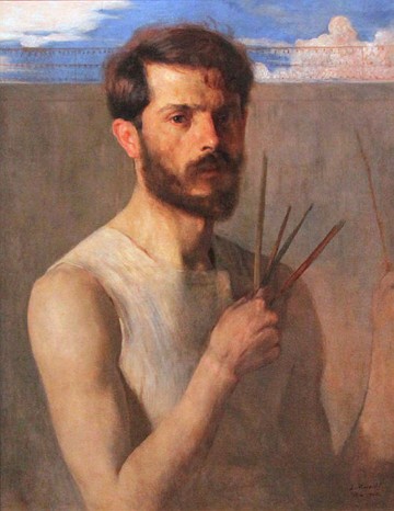 Autorretrato de Eliseu Visconti