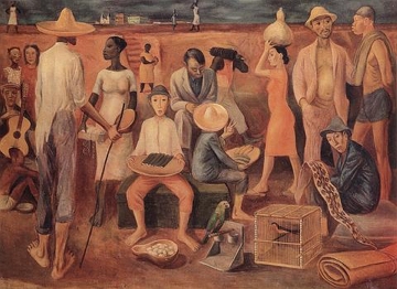 Bahia, pintura de Caryb&eacute;