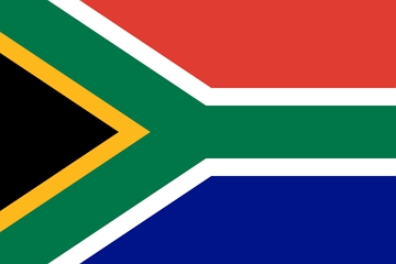 Bandeira da &Aacute;frica do Sul