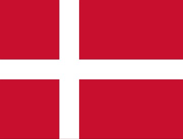 Bandeira nacional da Dinamarca