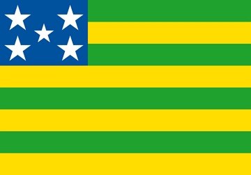 Bandeira de Goi&aacute;s