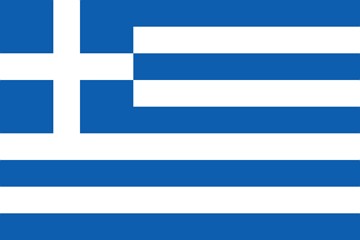bandeira da Gr&eacute;cia
