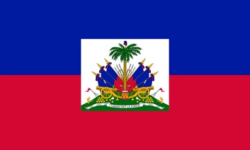 Bandeira da Rep&uacute;blica do Haiti