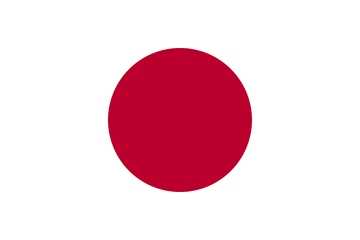 Bandeira nacional do Jap&atilde;o