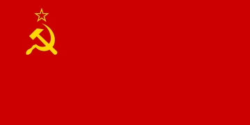 Bandeira oficial da Uni&atilde;o Sovi&eacute;tica