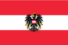 Versão estatal da bandeira da Áustria