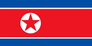 Bandeira da Coreia do Norte