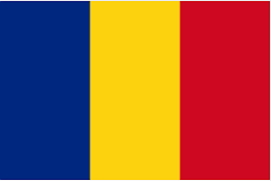bandeira da Romênia