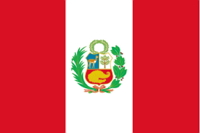 Versão estatal da bandeira do Peru