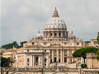 Foto da Bas&iacute;lica de S&atilde;o Pedro no Vaticano