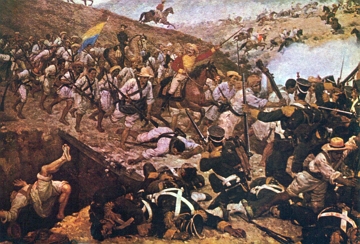 Batalha de Boyac&aacute; na guerra de independ&ecirc;ncia da Col&ocirc;mbia