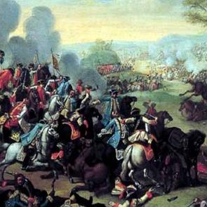 Batalha de Kolin durante a Guerra dos Sete Anos.